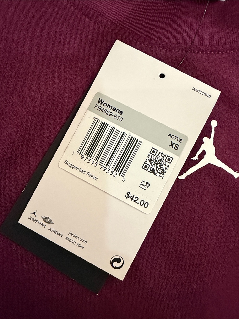Nike Air Jordan Loose Fit Diamond Tank - Picture 6 of 7